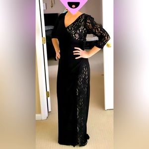 Black & Lace formal dress